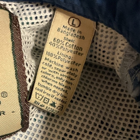 Tallwoods Vented Shirt Fishing Camping Blue Mesh Pockets  Button Front EUC - Picture 5 of 11